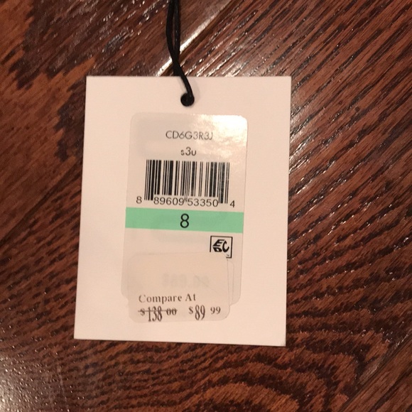 Women's Blue Floral-print Sleeveless Dress Calvin Klein size 8 - Picture 6 of 8